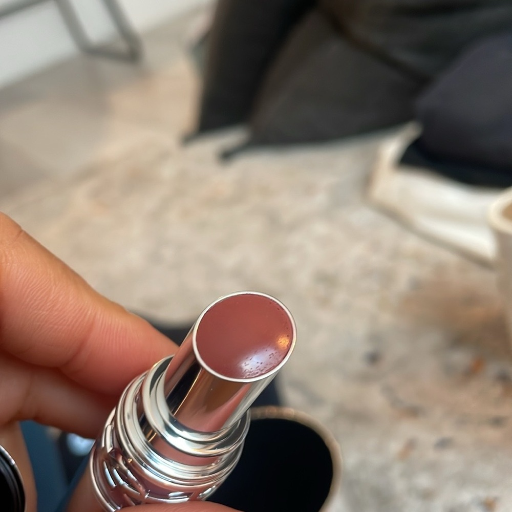 Ysl loveshine lip oil in Rosewood blush